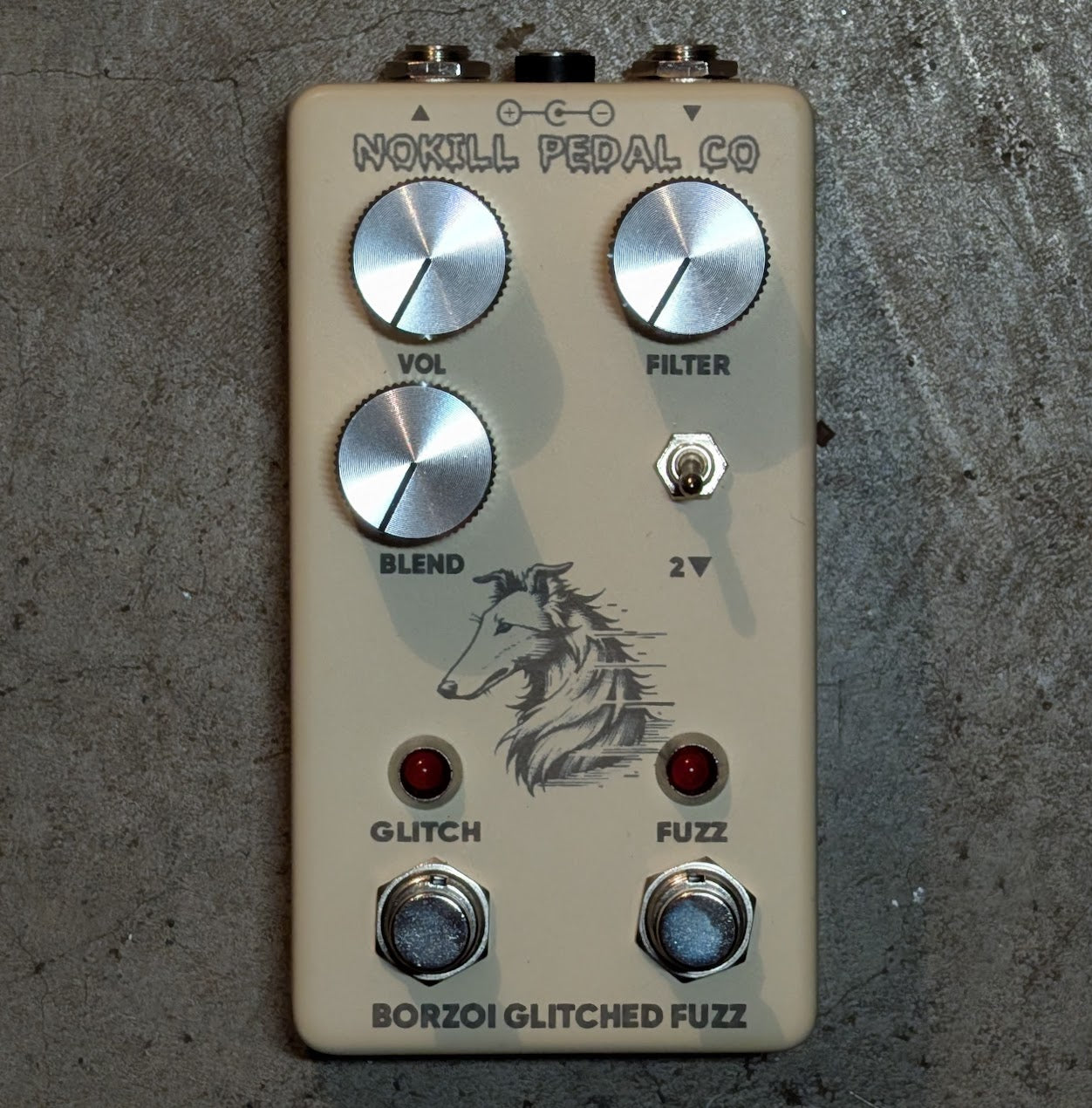 glitch pedal Borzoi Glitch Fuzz – NOKILL Pedal CO