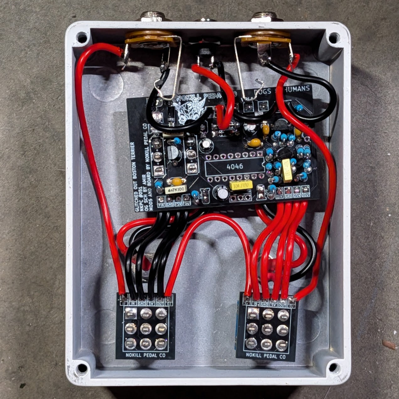 Glitched Out Boston Terrier