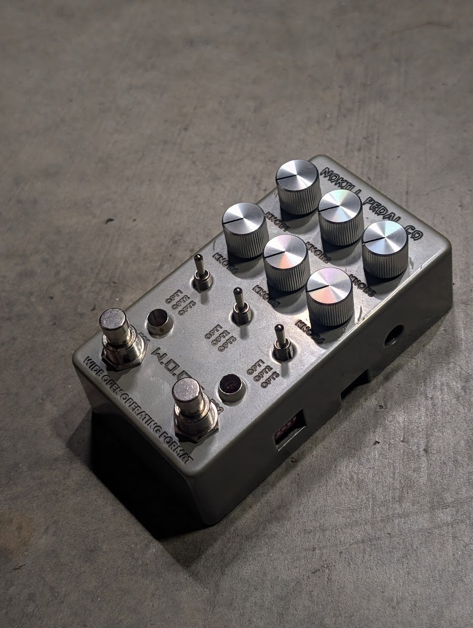 W.O.O.F. Digital Multi-Effect Pedal — Flash Any Effect From Your Browser