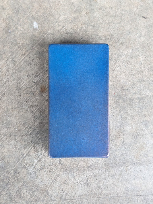 PREORDER Blue Morpho Powder Coated 125B Enclosure — Pedal Builder Supply